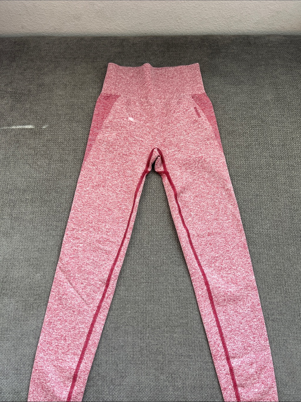 Gymshark red Seamless High-Rise Leggings